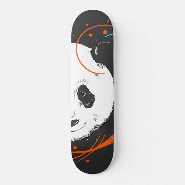 Panda Skateboard (Vorderseite)