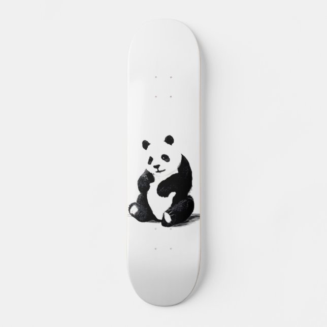 Panda Skateboard (Vorderseite)