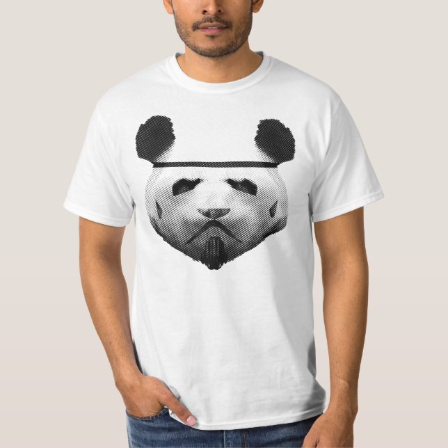 Panda-Soldat T-Shirt (Vorderseite)