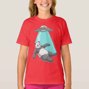 Panda Spaceship T-Shirt