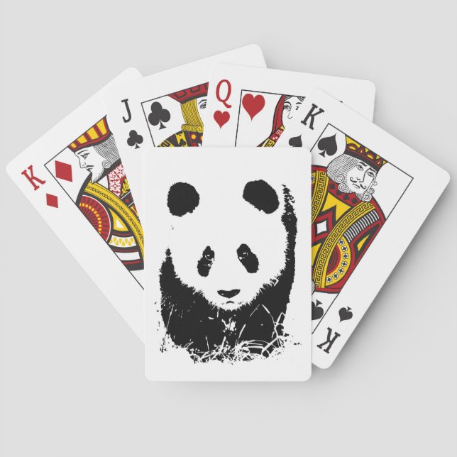 Panda Spielkarten (Rückseite)