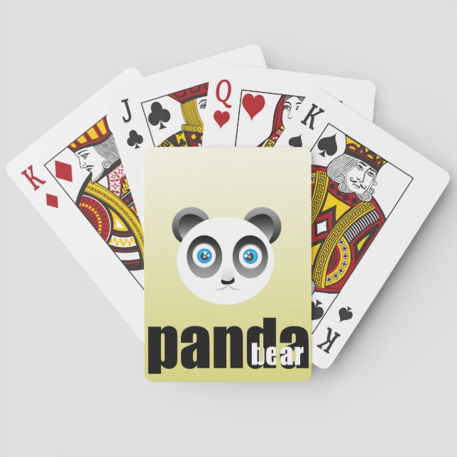 Panda Spielkarten (Rückseite)