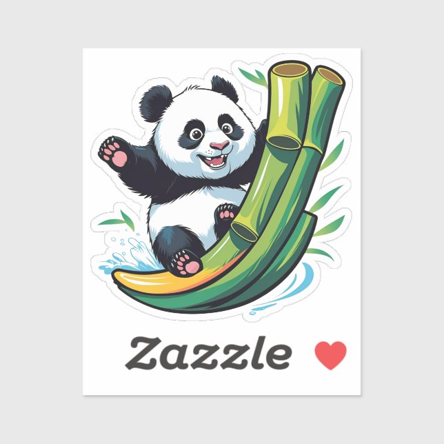 Panda Sticker (Blatt)