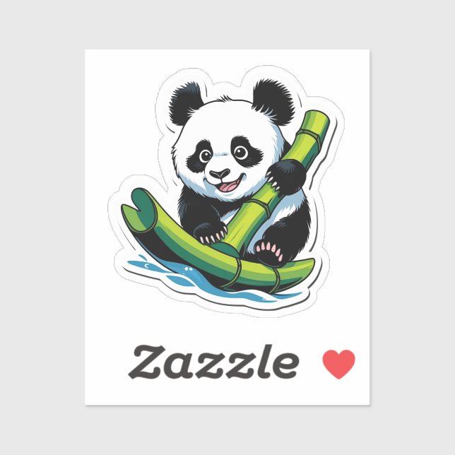 Panda Sticker (Blatt)