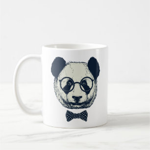 Panda-Streifen Kaffeetasse
