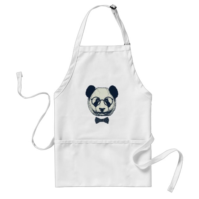 Panda-Streifen Schürze (Vorne)