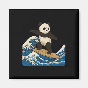 Panda Surft Japanisch _3 Magnet