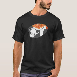 Panda Sushi für Männer Frauen Niedlich japanisches T-Shirt