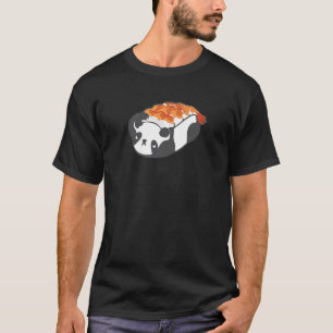 Panda Sushi für Männer Frauen Niedlich japanisches T-Shirt