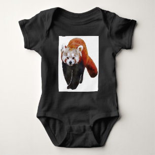 Panda Süß Design Baby Jersey Body Strampler