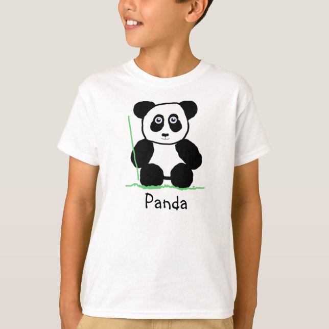 Panda T-shirt (Vorderseite)