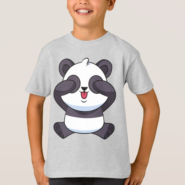 Panda T - Shirt (Vorderseite)
