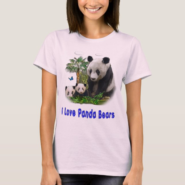 Panda T-Shirt (Vorderseite)