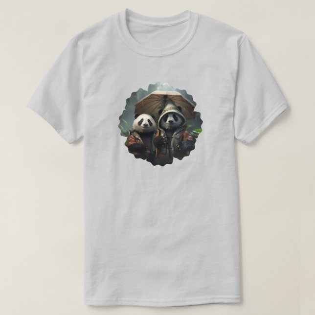 Panda T - Shirt (Design vorne)