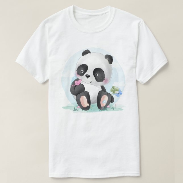 Panda T - Shirt (Design vorne)