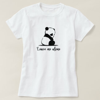 Panda T - Shirt Niedlich Riant Panda Sad Panda Shi
