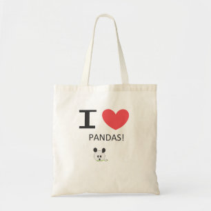 Panda-Tasche Tragetasche