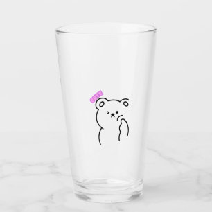 Panda-Tasse Glas