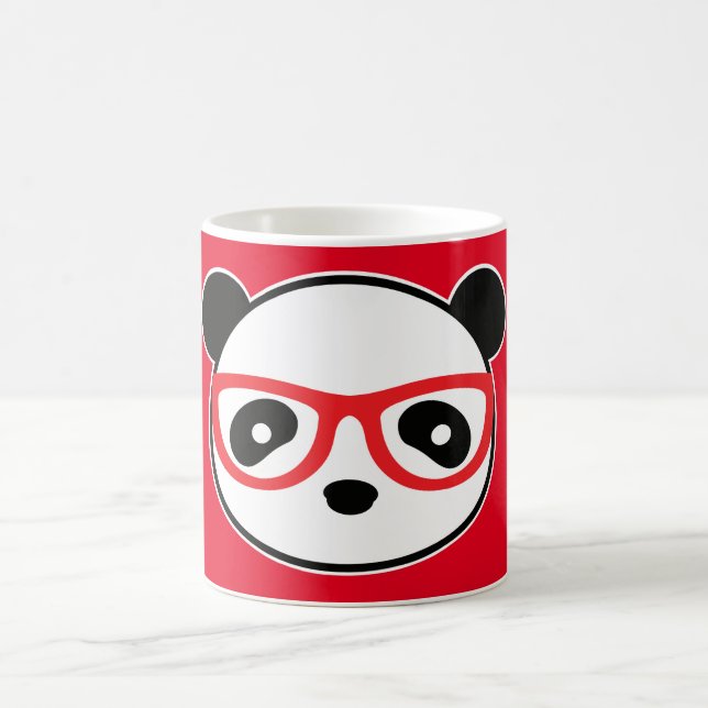 Panda Tasse - Leon the Panda Bear Coffee Tasse (Mittel)