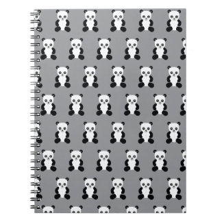 Panda-Teddybär-Notizbuch Notizblock