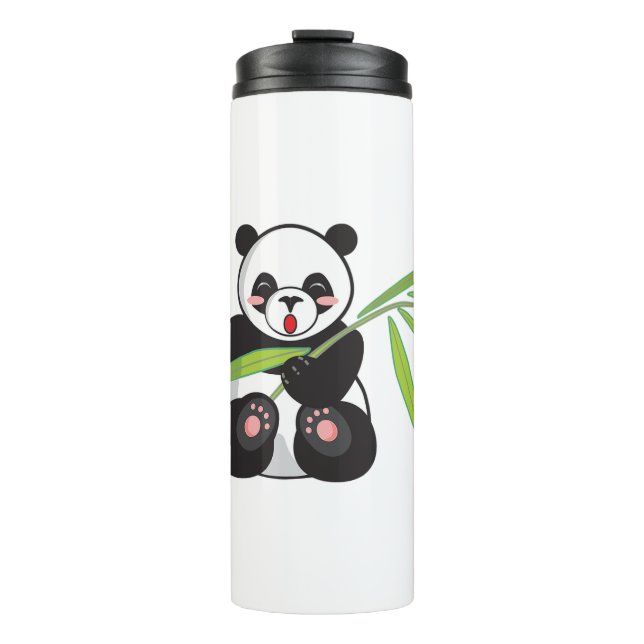 Panda Thermosbecher (Vorderseite)