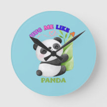🕒 Panda Time Tags - Tick Tock with Cuteness! 🐼