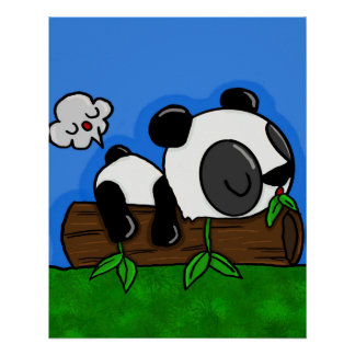 Panda Toot Poster