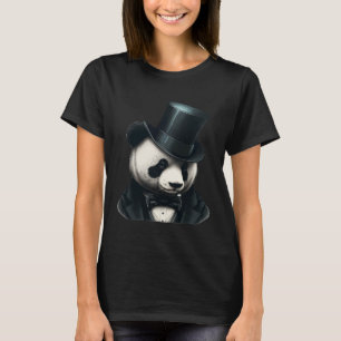 Panda trägt Extravaganten Top Hat 1