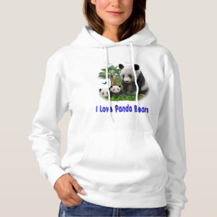 Panda trägt T - Shirt