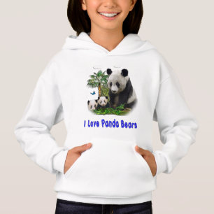 Panda trägt T - Shirt