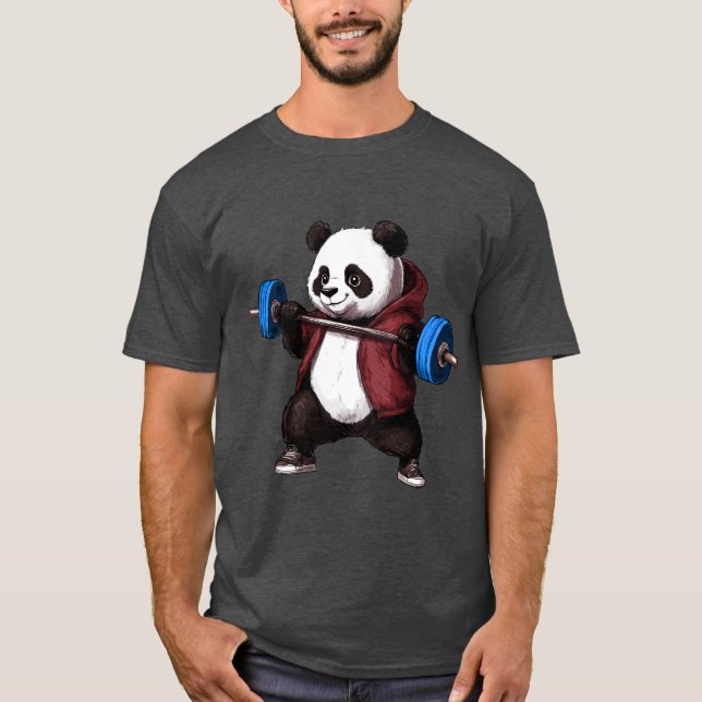 Panda-Trainer T-Shirt (Vorderseite)