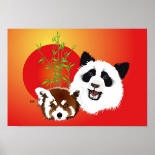 Panda Treffen Poster