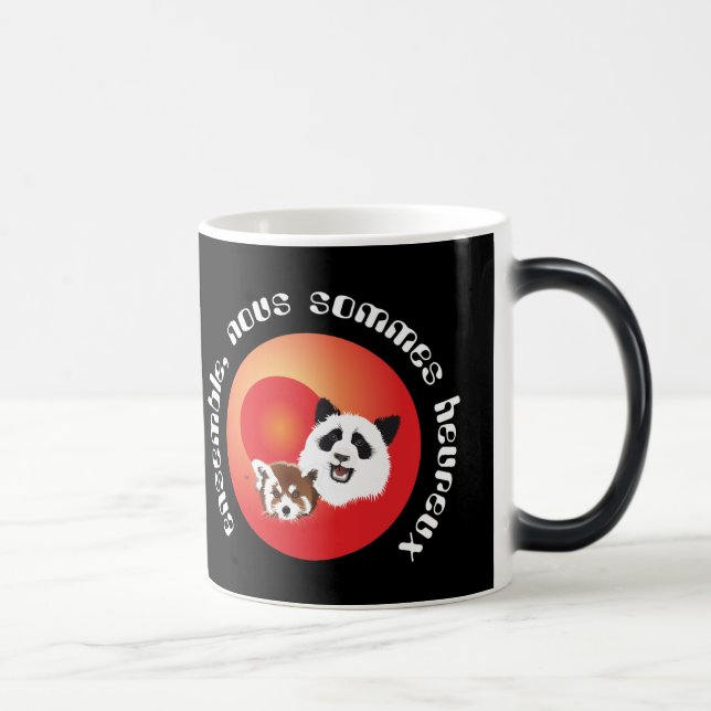 Panda Treffen  Tasse (Rechts)