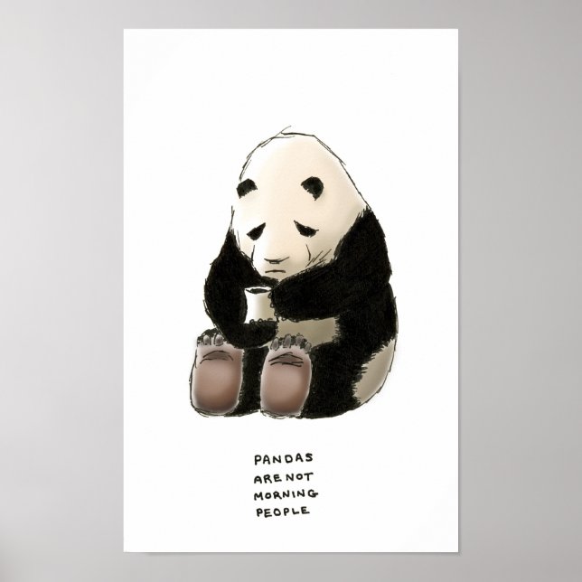 Panda trivia poster (Vorne)