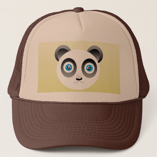 Panda Trucker Hat Truckerkappe (Vorderseite)