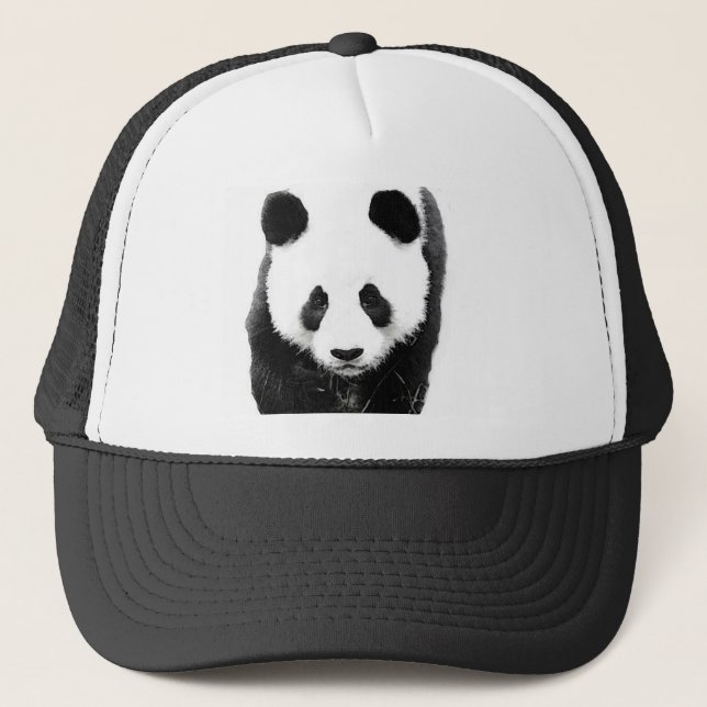Panda Truckerkappe (Vorderseite)
