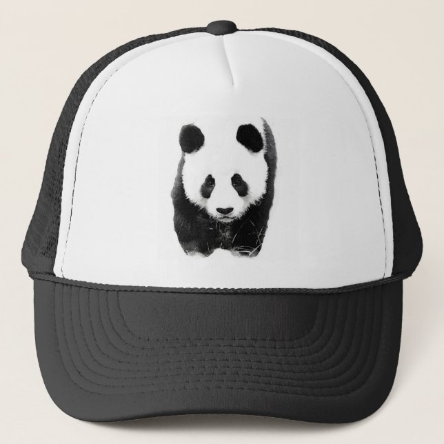 Panda Truckerkappe (Vorderseite)