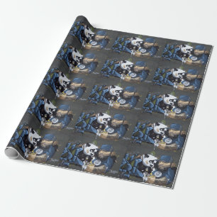 Panda und Kumpel Geschenkpapier
