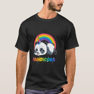 Panda Unicorn Pandicorn Rainbow Pandacorn Frauen G T-Shirt