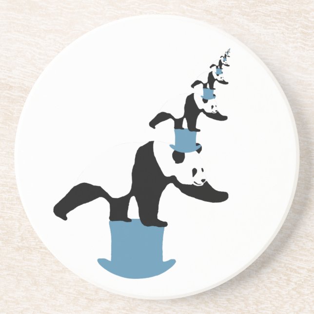 Panda-Untersetzer Untersetzer (Vorne)