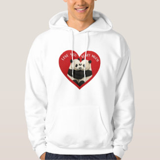 Panda Valentins Hoodie