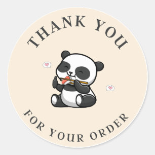 Panda Vielen Dank, Sticker