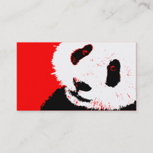 Panda. Visitenkarte