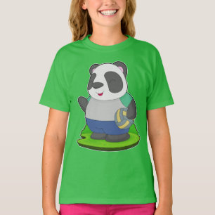 Panda Volleyball-Spieler Volleyball T-Shirt