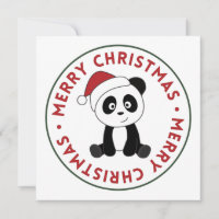 Panda Weihnachten Schnee Winter Tiere Pandas Einla