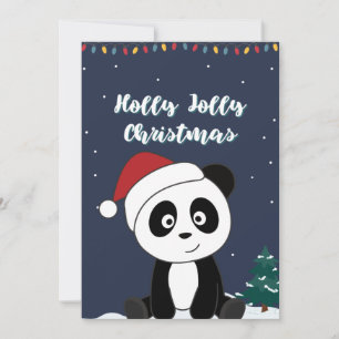 Panda Weihnachten Schnee Winter Tiere Pandas Feier