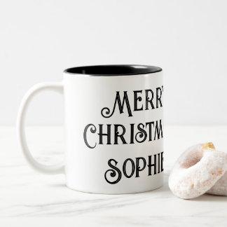 Panda Weihnachts-Tasse Zweifarbige Tasse