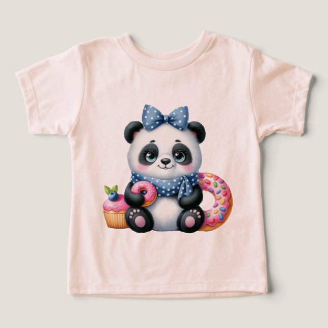Panda Whit Ribbon (Design Vorderseite)