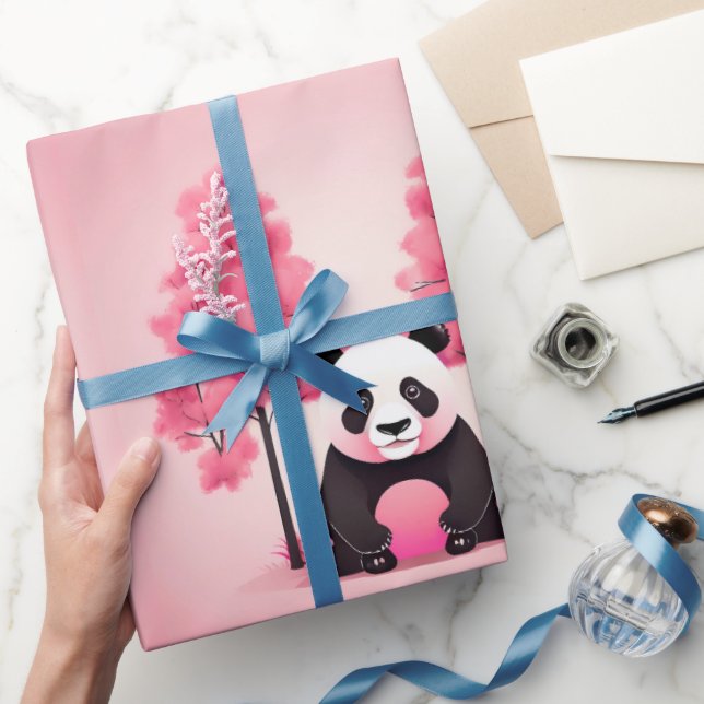 Panda Wildlife & Nature Geschenkpapier (Schenken)