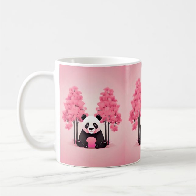 Panda Wildlife & Nature Kaffeetasse (Links)